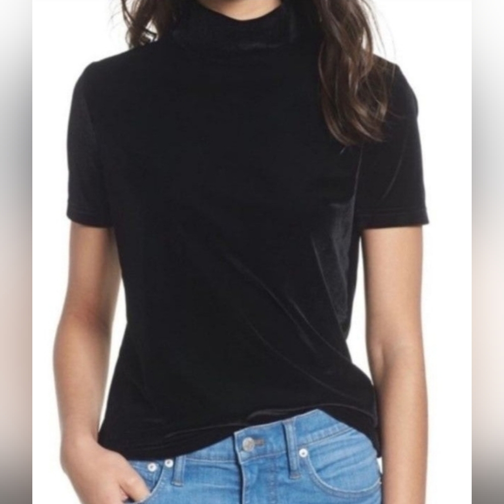 Madewell Velvet Top